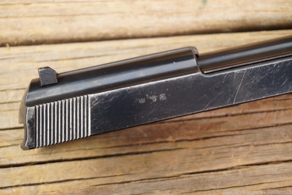 Walther ZERO SERIES early high polish matching slide & barrel HP P38 WW2 -img-12