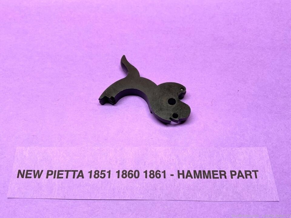 New Pietta 1851 1860 1861 Percussion .44 .36 Cal Pistol - BLACK HAMMER PART-img-1