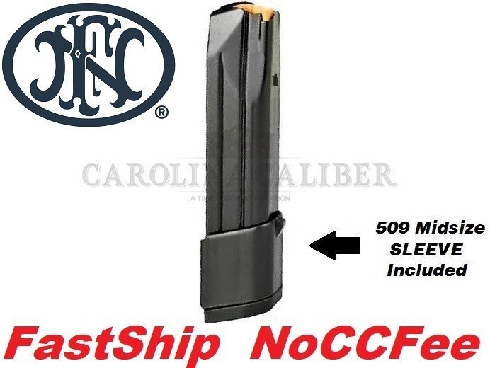  FN 509 FN-509 FN509 24 MAG MAGAZINE + FN-509M FN 509M 509 MIDSIZE SLEEVE-img-0