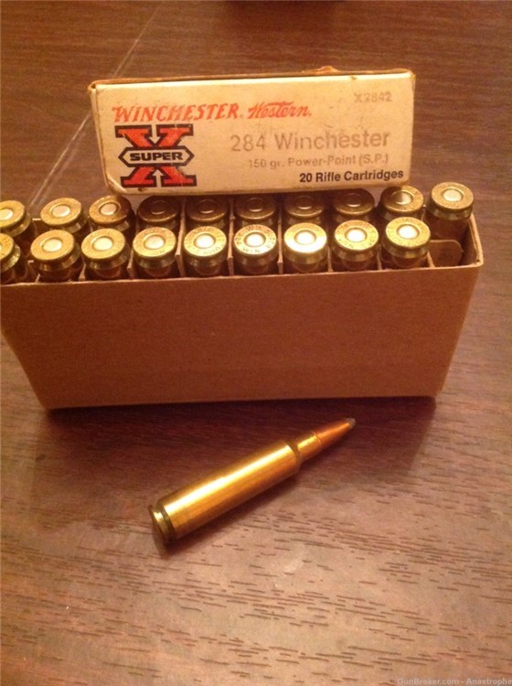 Winchester 284 WIN 150 gr SP ammunition ammo-img-1