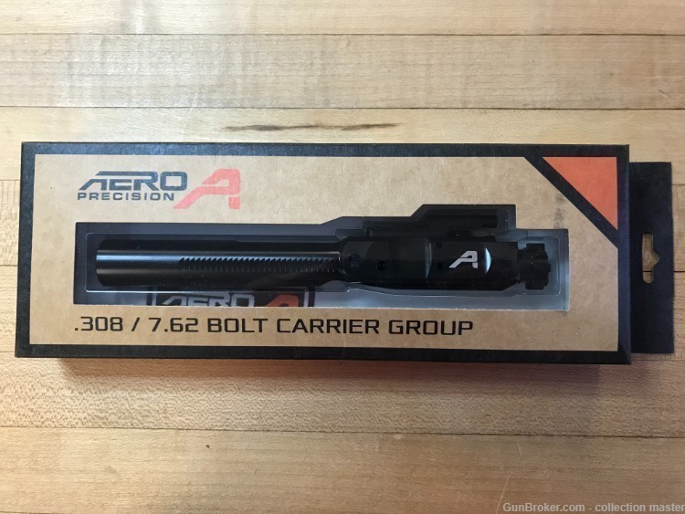 Aero Precision AR-10 .308 Complete Bolt Carrier Group Black Nitride New BCG-img-0