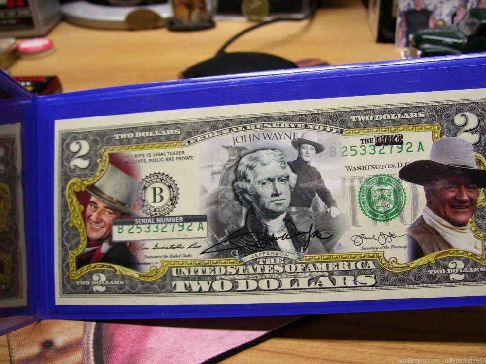 John Wayne Two Dollar Bill-img-4