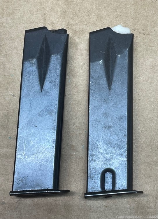 Pair of Ruger P-85 9mm magazines. -img-0