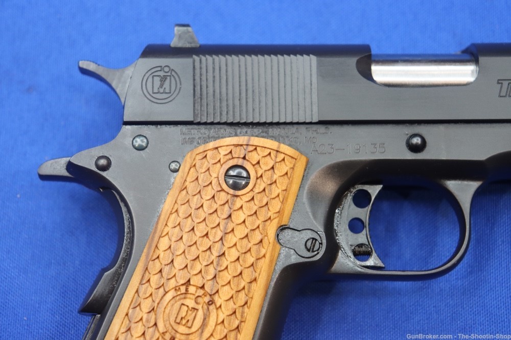 Metroarms Government Model 1911 Pistol 38 SUPER 9rd Deluxe Wood NEW 38SUP-img-10