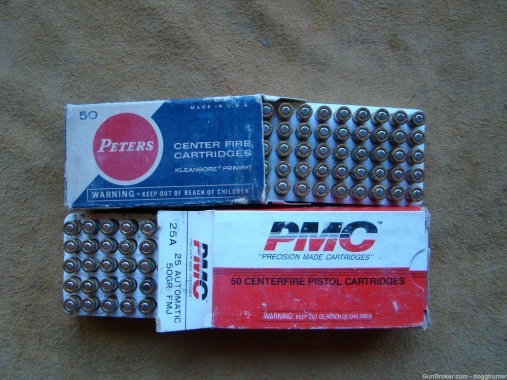 peters pmc 25 auto ammo 100 rounds -img-2