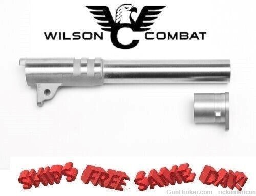 Wilson Combat Drop in Barrel for 45 ACP, Full Size, 5", Stainless  # 33D-img-0