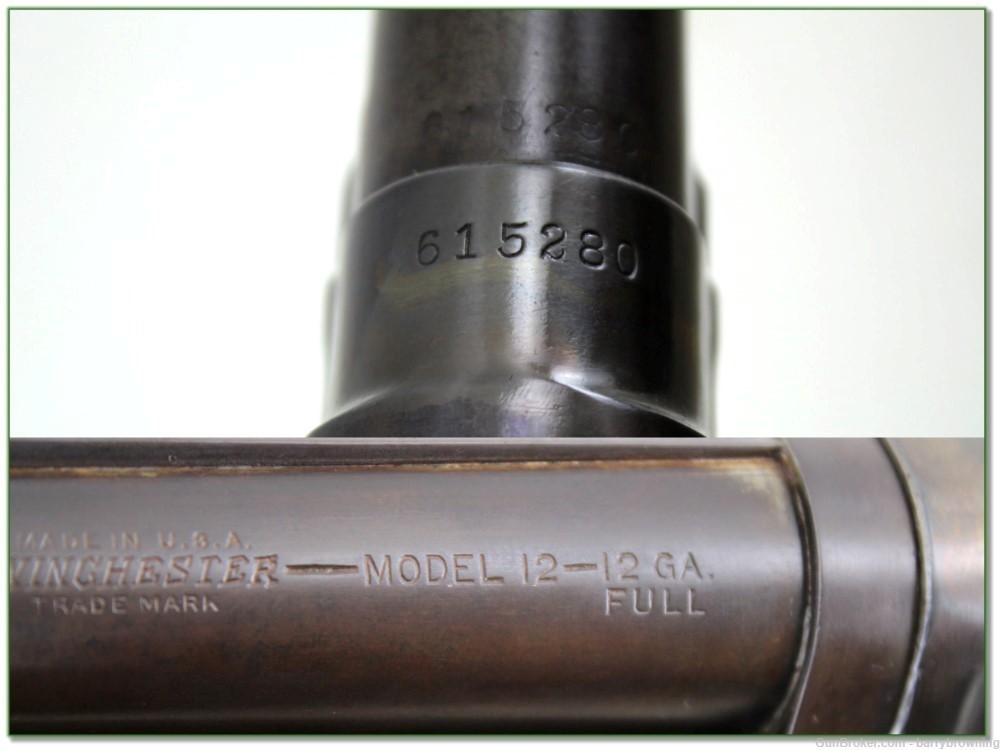 Winchester Model 12 made in 1930 30in Solid Rib full choke-img-3