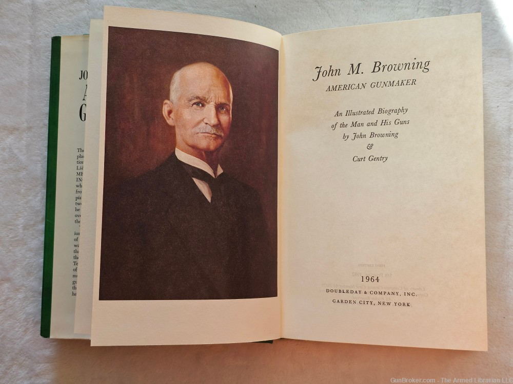John M Browning American Gunmaker by John Bronwing and Curt Gentry-img-2