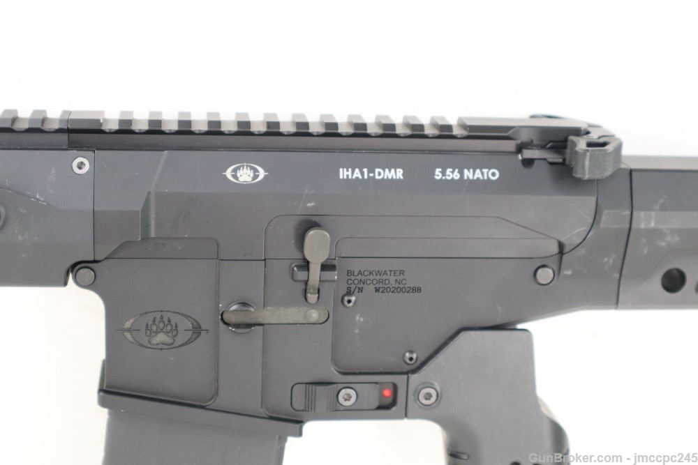 Rare Very Nice Blackwater Iron Horse DMR 5.56 Nato 223 Rem Semi Auto Rifle -img-4
