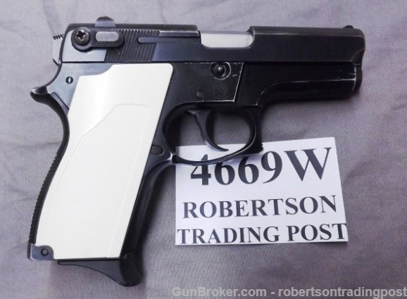 Smith & Wesson 469 669 Grips Hard Imitation Ivory White Polymer New 4669W-img-10