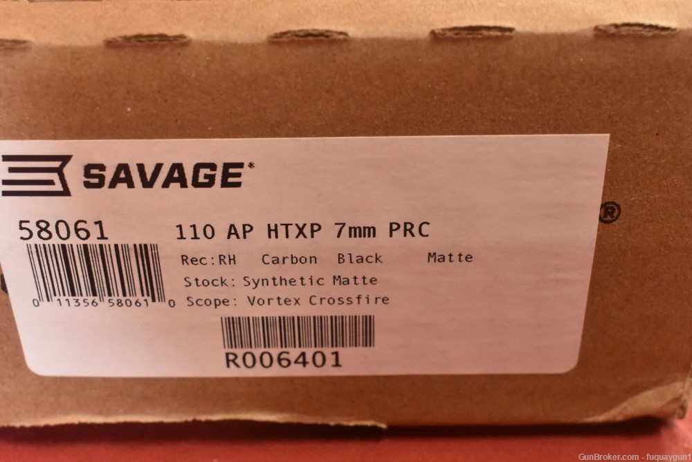 Savage 110 Apex Hunter XP 7mm PRC Vortex Crossfire II 3-9x40 Savage-110-img-9