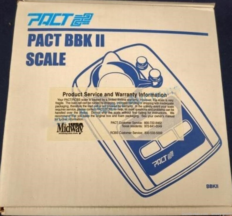  pact bbk II digital powder scale-img-1