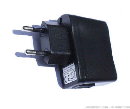 EU Plug to USB Power Adapter Charger for MP3, MP4, cell phone # UKUSB-img-2