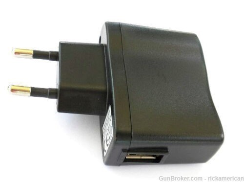 EU Plug to USB Power Adapter Charger for MP3, MP4, cell phone # UKUSB-img-4