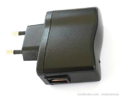 EU Plug to USB Power Adapter Charger for MP3, MP4, cell phone # UKUSB-img-3
