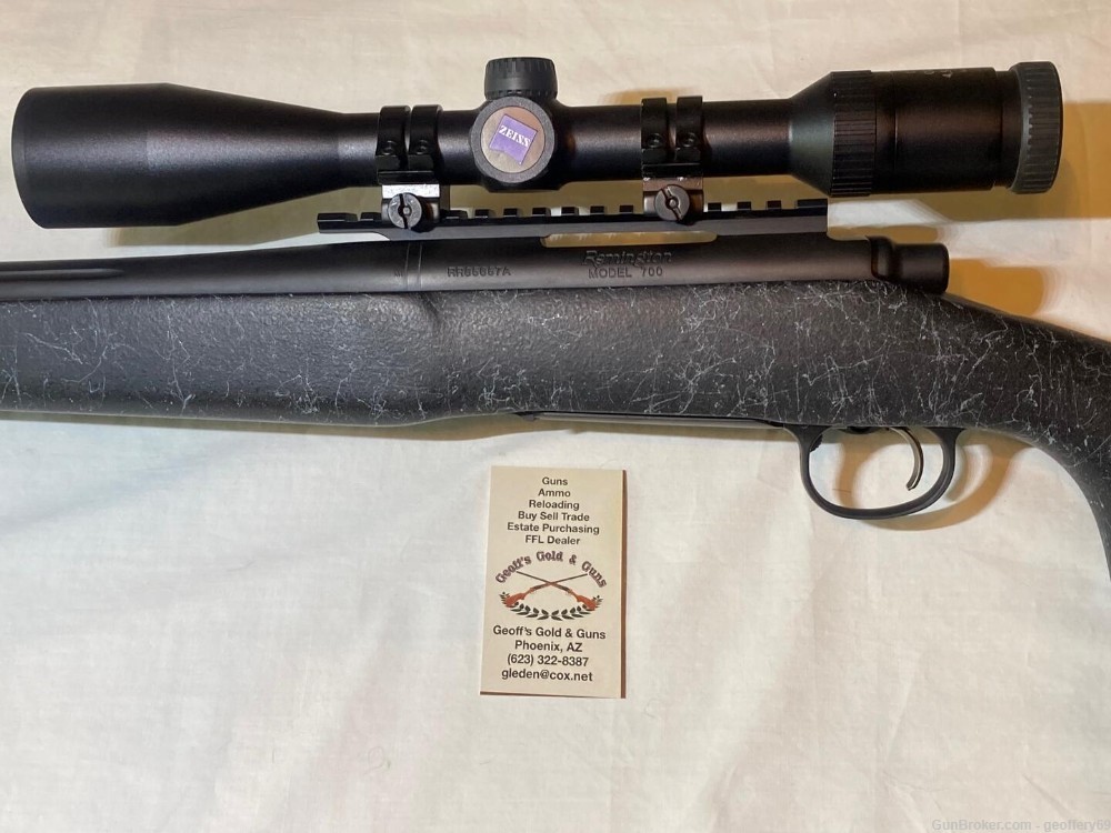 Remington 700 Varmint 223 Rem 24" Tactical Zeiss Conquest 4.5x14-44mm 423-img-3