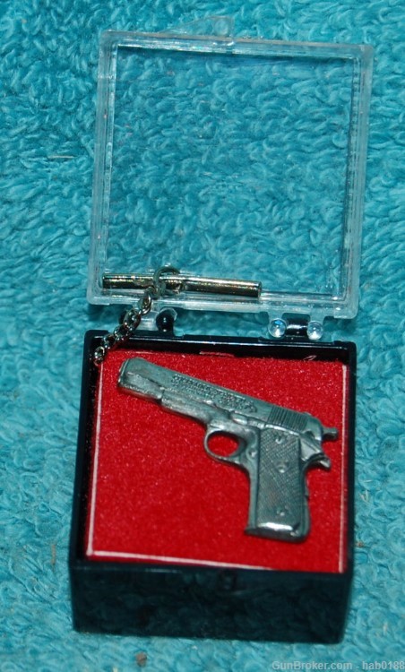 Colt Firearms 1911 Tie Tack w/ Original Box -img-0