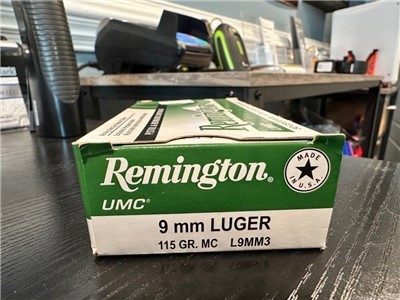 Remington UMC 9mm Luger 115GR MC L9MM3 42 Boxes of 50 Rounds