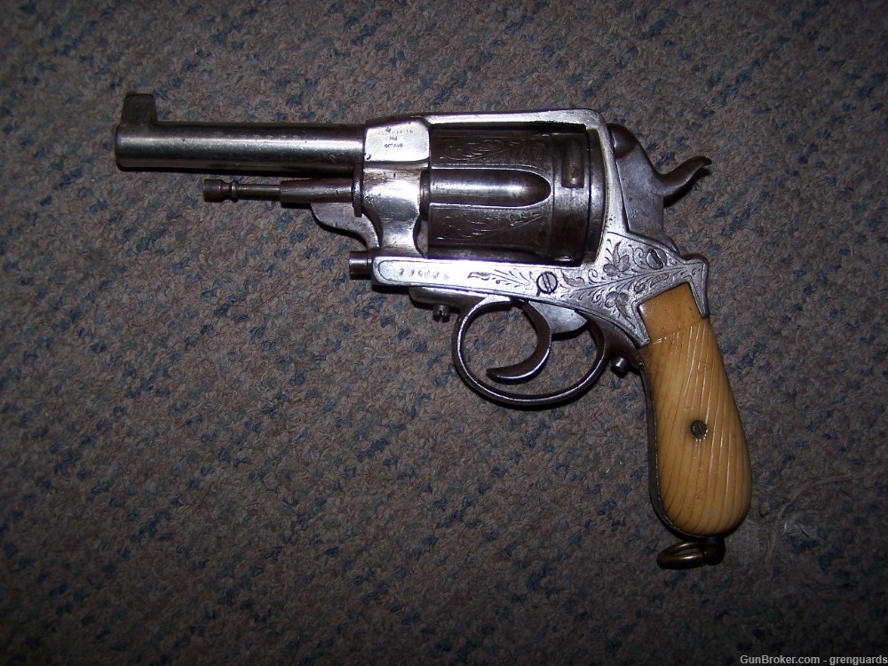 Belgian Montenegrin Model 1873 Gasser Pattern Revolver 11.2MM-img-1