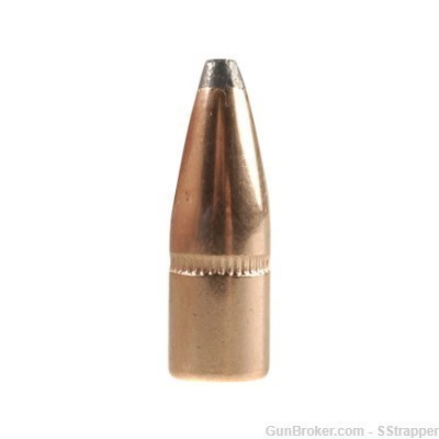 Hornady Varmint Rifle Bullets .22 Cal/.224 55 Gr SP Cannelure   -img-0