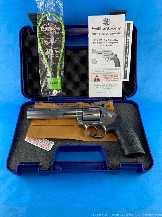 Smith & Wesson 686 Plus 6" .357 Mag / .38 +P 7 Rd - NIB-img-2