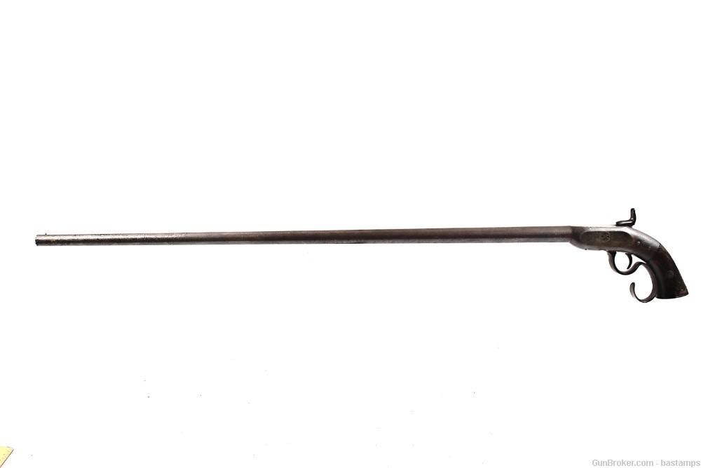 Rare Perry Patent Firearms .56 Caliber Percussion Cane Gun (Antique)-img-2