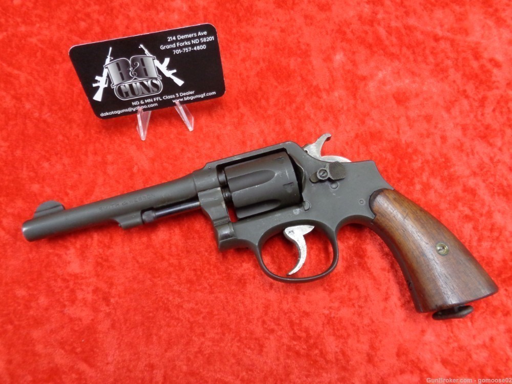 S&W Model 1905 38 SW Military Police British Proof WWII Revolver WE TRADE!-img-28