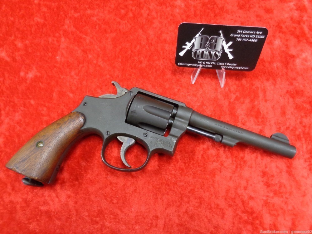 S&W Model 1905 38 SW Military Police British Proof WWII Revolver WE TRADE!-img-27