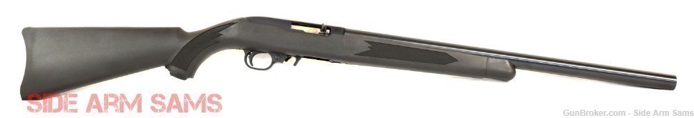 NEW RUGER 10/22 Integrally Suppressed 20? Blue with Factory Synthetic Stock-img-1