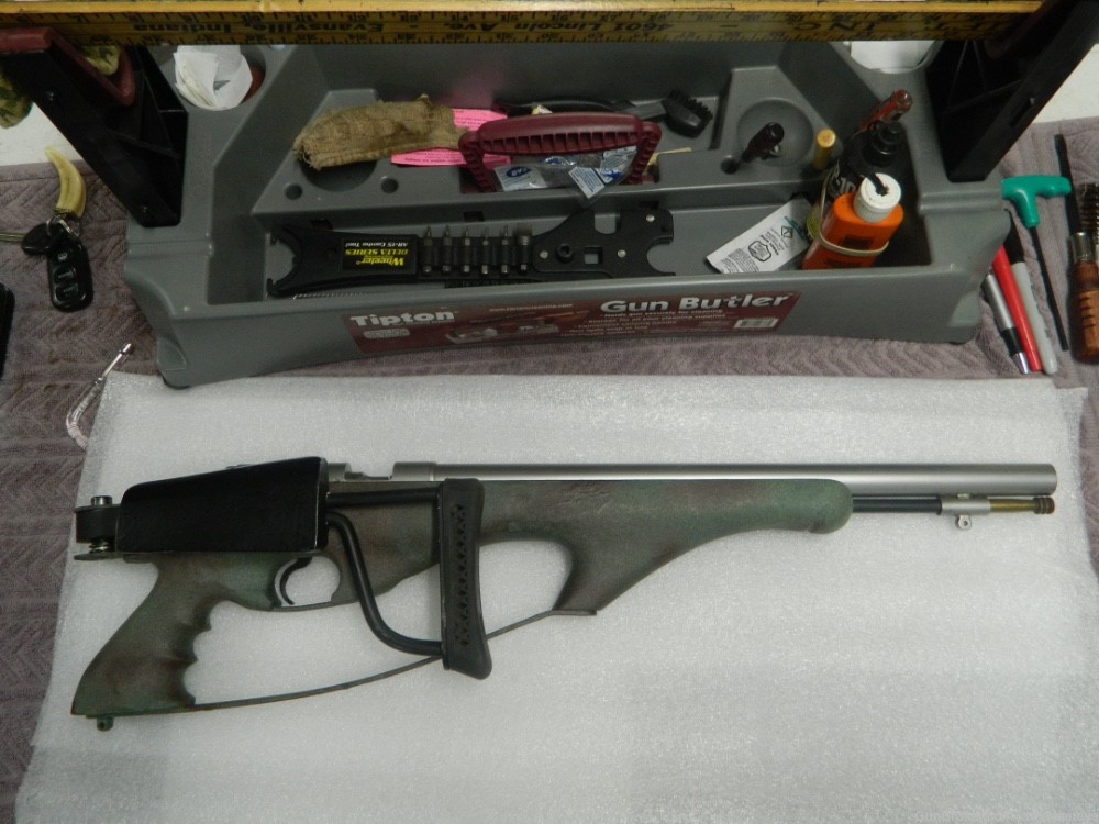 White Javelina ( ???? ) Muzzleloader Pistol .504 Caliber USED -img-0