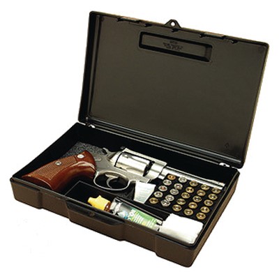 MTM Case-Gard Lockable Handgun Storage Box Black-img-0