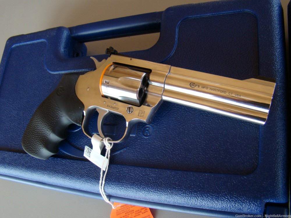 Pair of Colt King Cobra Target .357 MAG Revolvers 4.25" SS Snake Consec #'s-img-6