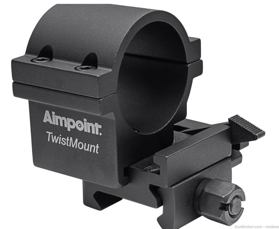 Aimpoint TwistMount Ring & Base fits all Aimpoint 3X and 6X magnifiers -img-0