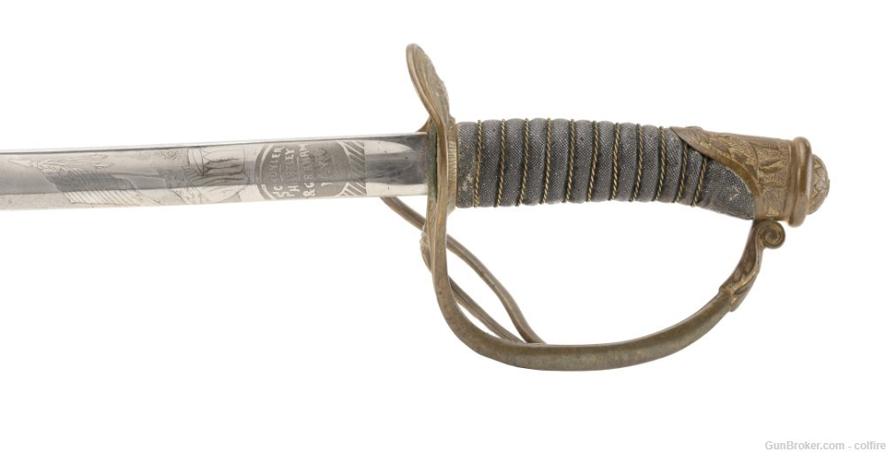 U.S. Model 1872 Cavalry Saber Carried by Lt. Leighton Finley of the 10th Ca-img-4