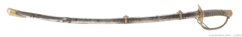 U.S. Model 1872 Cavalry Saber Carried by Lt. Leighton Finley of the 10th Ca-img-1