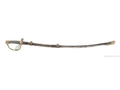 U.S. Model 1872 Cavalry Saber Carried by Lt. Leighton Finley of the 10th Ca