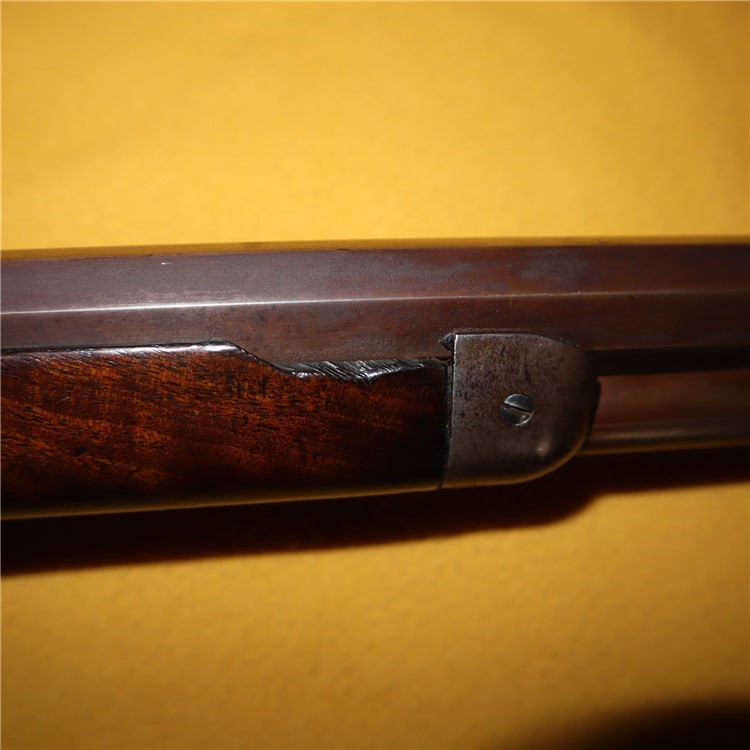 Winchester Model 1873 1st. Model, Raised Thumbprint, Single Set Trigger,28"-img-5