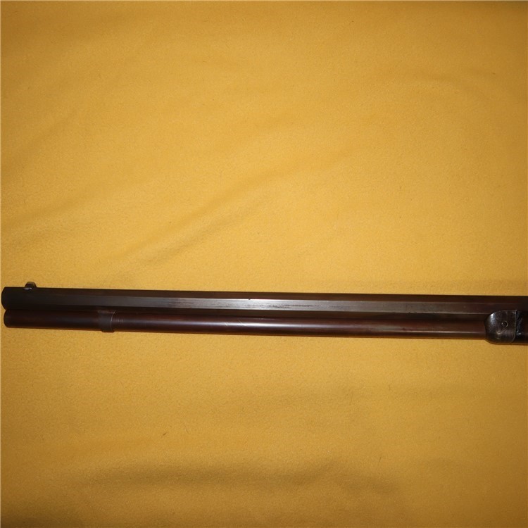 Winchester Model 1873 1st. Model, Raised Thumbprint, Single Set Trigger,28"-img-15
