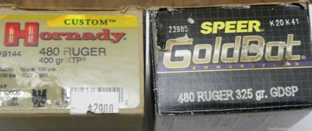 39 Rds of Hornady and Speer Brass for the 480 Ruger-img-2