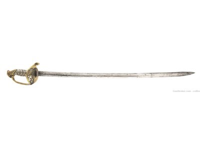 US Model 1850 Foot Officer’s Non Regulation Silver Grip Sword (SW1378)