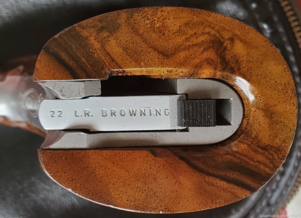 Browning Renaissance Challenger Engraved 22 LR  1970  Exc+ LAYAWAY OPTION-img-9