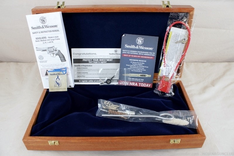 NIB SMITH & WESSON MODEL 29-10 WITH DISPLAY CASE 44MAG 6.5" CASE-img-16