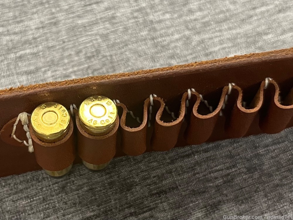 Triple K Belt 45 Colt Cartridge loops 740-0 c/45 -img-9