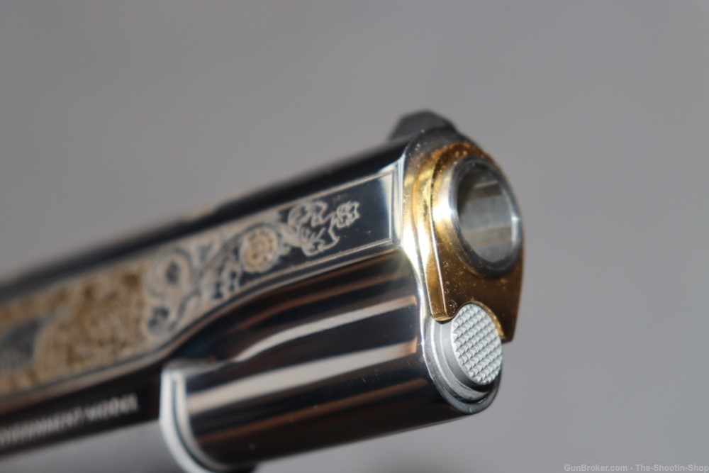 Colt 1911 Pistol LOST STATE OF FRANKLIN Gold Engraved 45ACP Stainless 45 SA-img-21