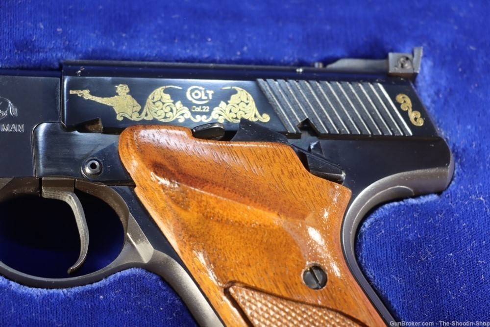 Colt Model S Huntsman Pistol 22LR TARGET Custom Master's Edition 1 of 400-img-8