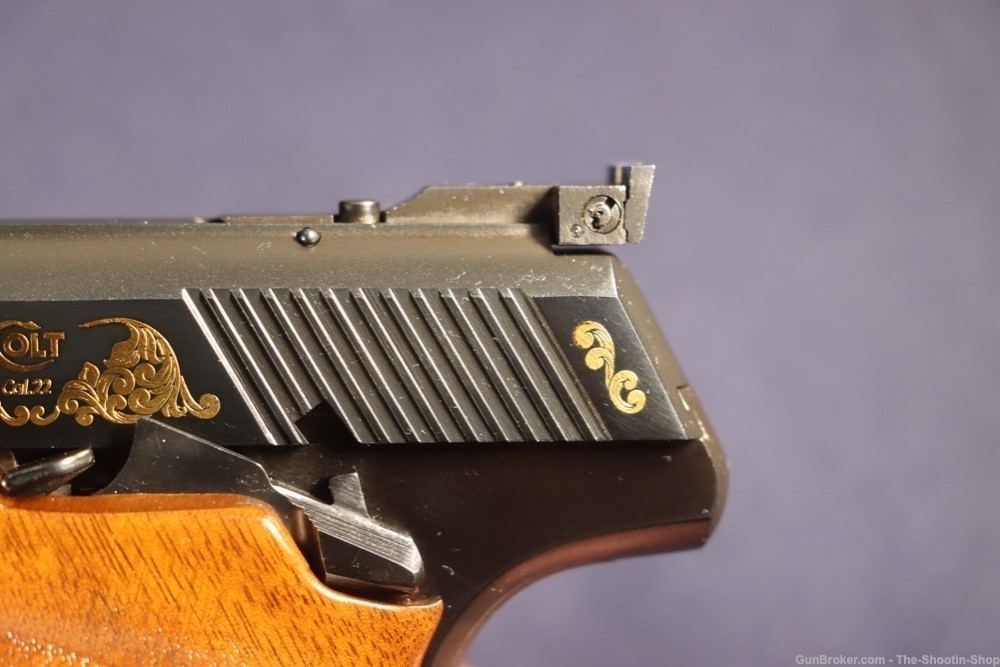 Colt Model S Huntsman Pistol 22LR TARGET Custom Master's Edition 1 of 400-img-3