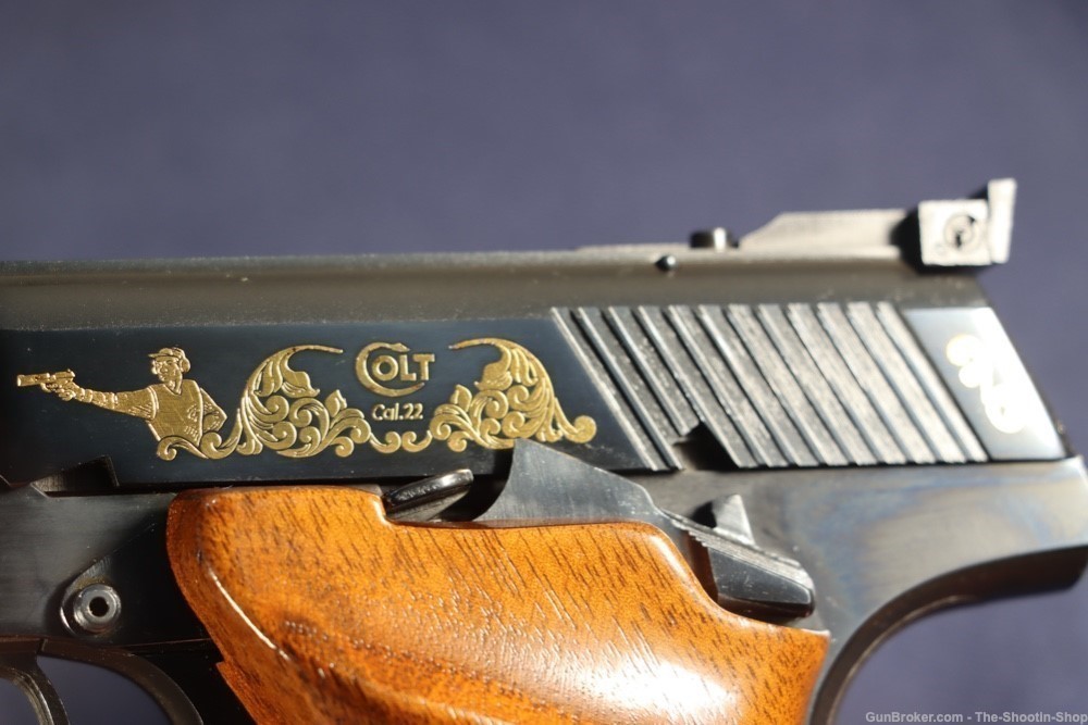 Colt Model S Huntsman Pistol 22LR TARGET Custom Master's Edition 1 of 400-img-20