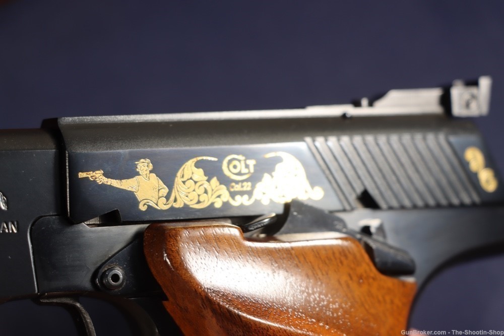 Colt Model S Huntsman Pistol 22LR TARGET Custom Master's Edition 1 of 400-img-9