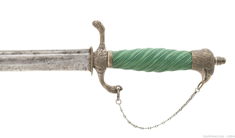 Early Revolutionary War English hunting sword "Cuttoe" (SW1519)-img-3