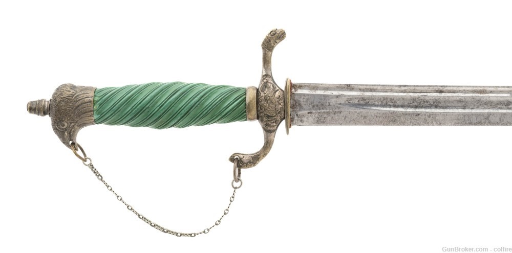 Early Revolutionary War English hunting sword "Cuttoe" (SW1519)-img-1